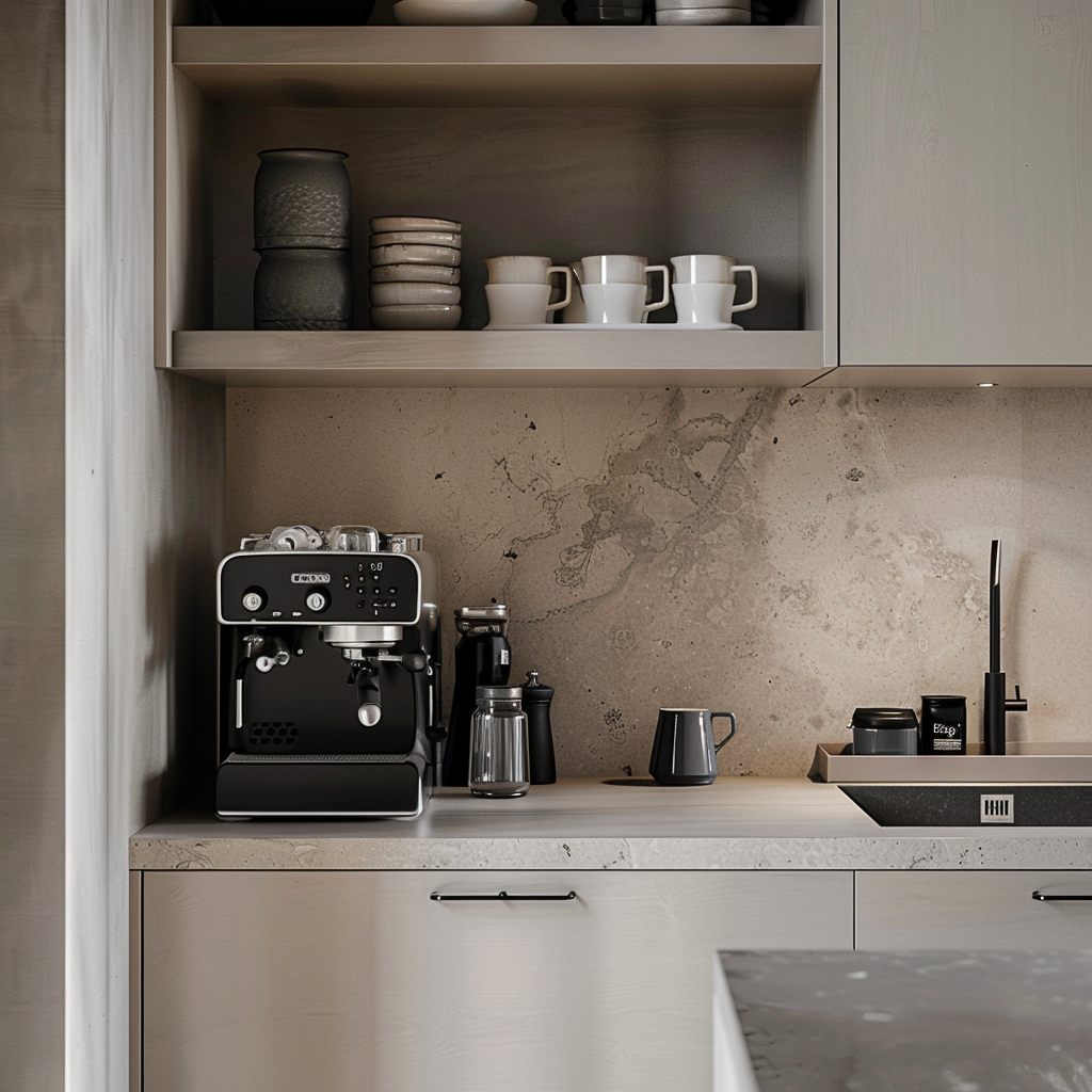 Keukendetail grachtenpand — maatwerk interieurontwerp door HAMI Studio